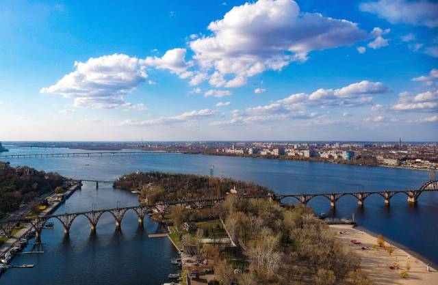 Monastery Island, Dnipro, Ukraine