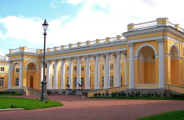 Alexander Palace, Tsarskoye Selo, Saint Petersburg, Russia