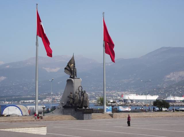 Ataturk Monument, Iskendurun, Hatay, Turkey