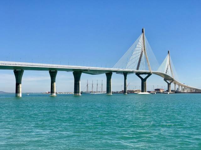 Constitution of 1812 Bridge, Cadiz, Andalusia, Spain