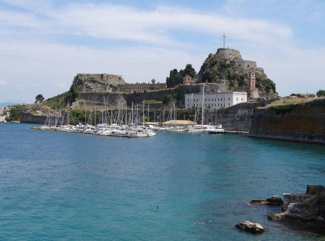 Old Fortress of Corfu, Corfu, Ionian Islands, Greece