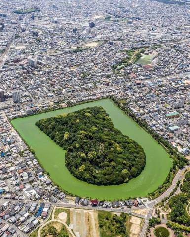 Daisen Kofun, Sakai, Osaka, Japan