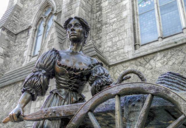 Molly Malone Statue, Dublin, Ireland