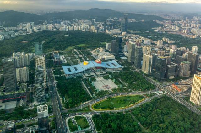 Civic Center, Shenzhen, Guangdong, China