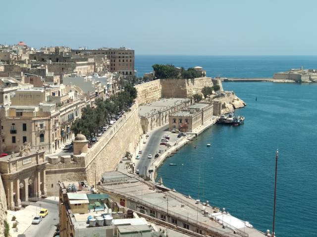 Grand Harbour Promenade, Valletta, Malta