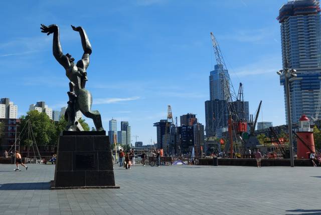 The Destroyed City, Rotterdam, Netherlands