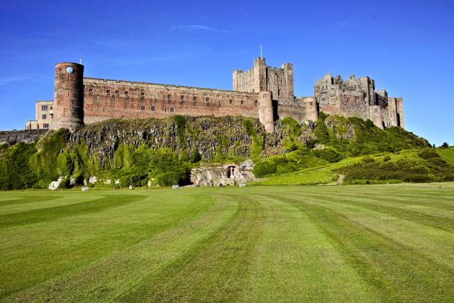 Bamburgh Castle, Northumberland, England, United Kingdom